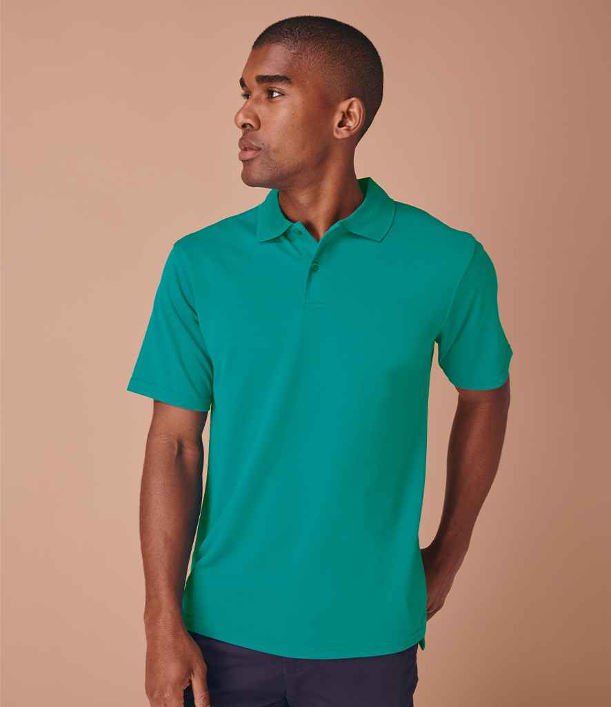 Henbury Coolplus® Wicking Piqué Polo Shirt