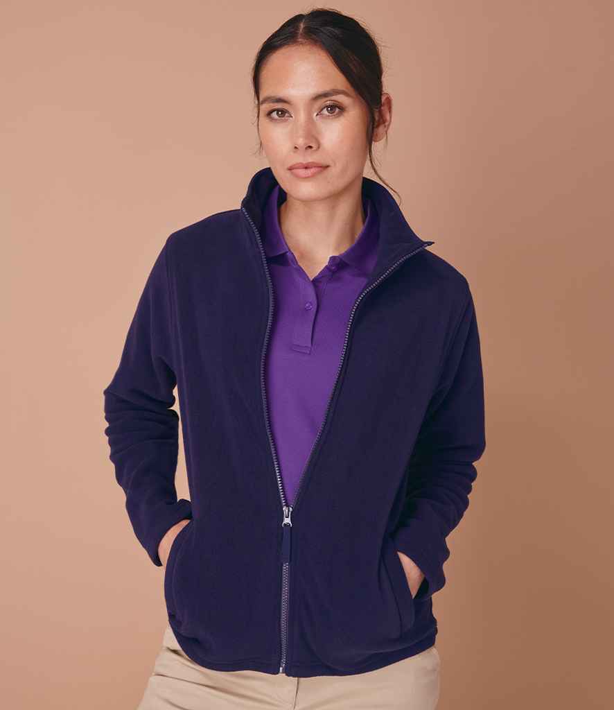 Lightweight fleece jacket ladies top