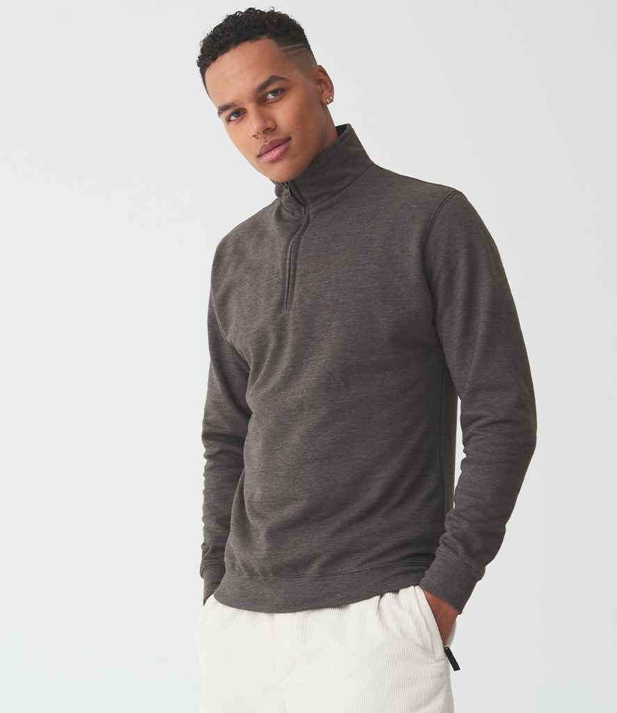 AWDis Sophomore Zip Neck Sweatshirt