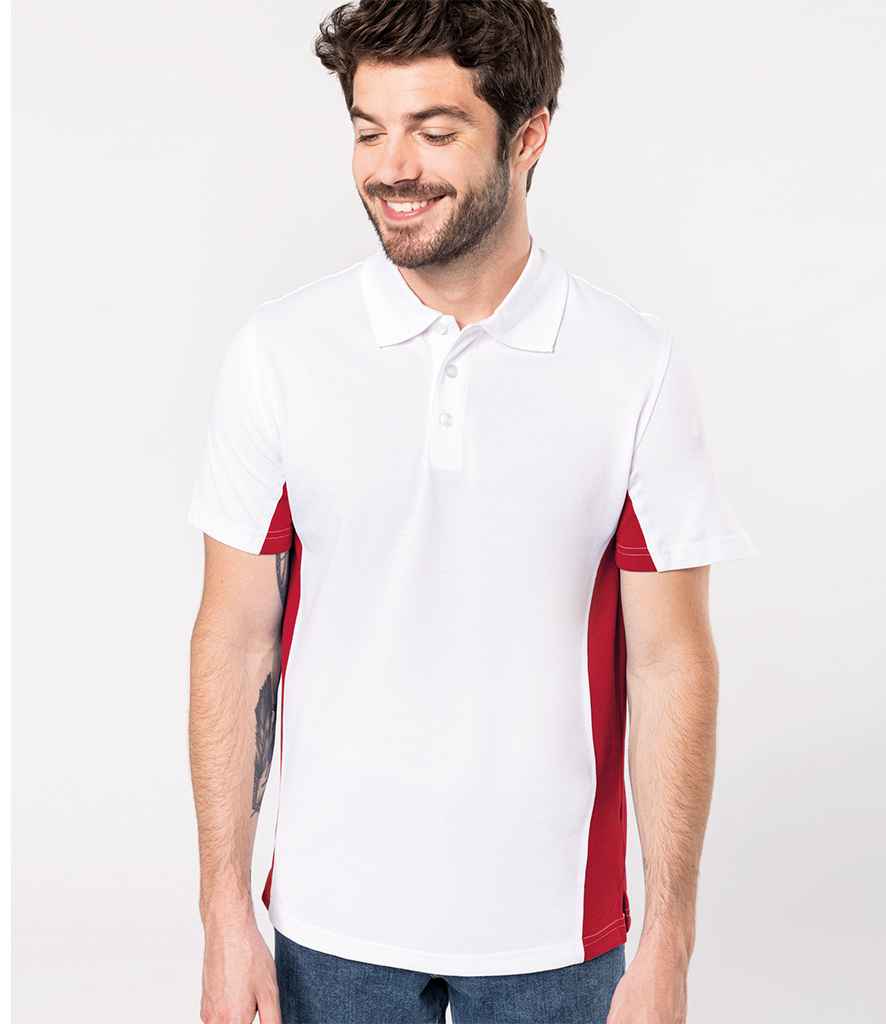 Kariban Flag Poly/Cotton Piqué Polo Shirt