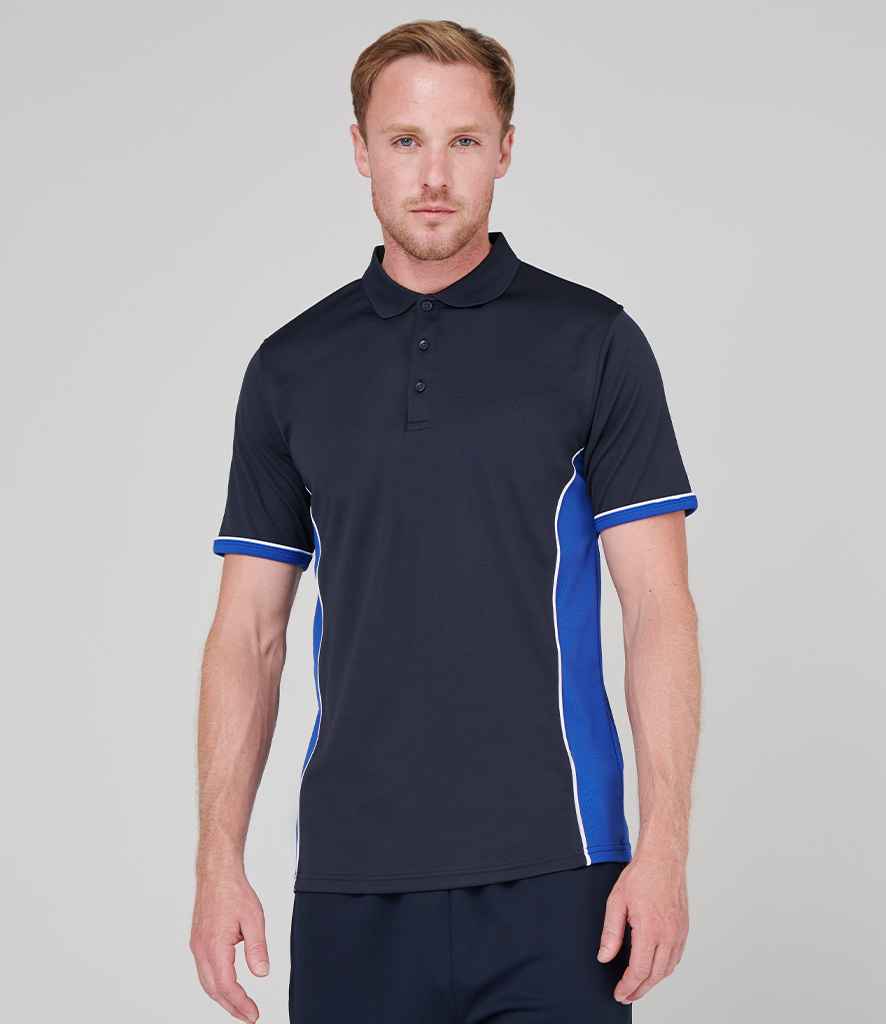 Finden and Hales Contrast Panel Polo Shirt