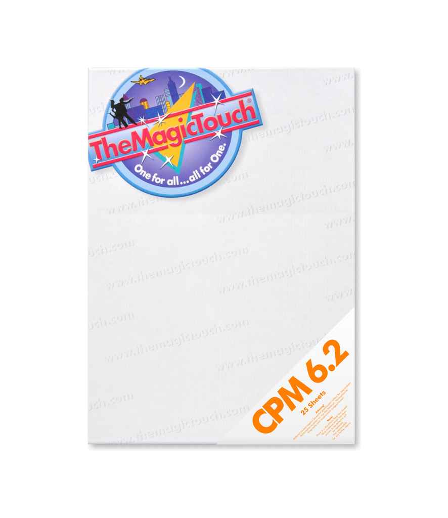 TheMagicTouch CPM 6.2 A4R Transfer Paper - 25 Sheets