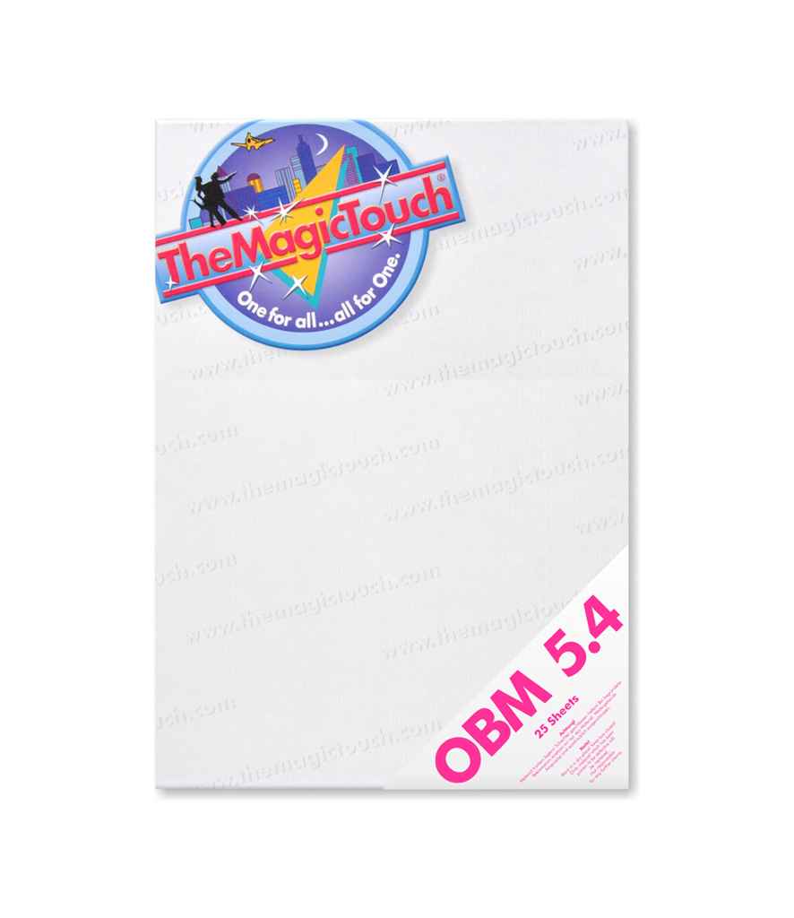 TheMagicTouch OBM 5.4 Dark Fabric Transfer Paper - 25 Sheets