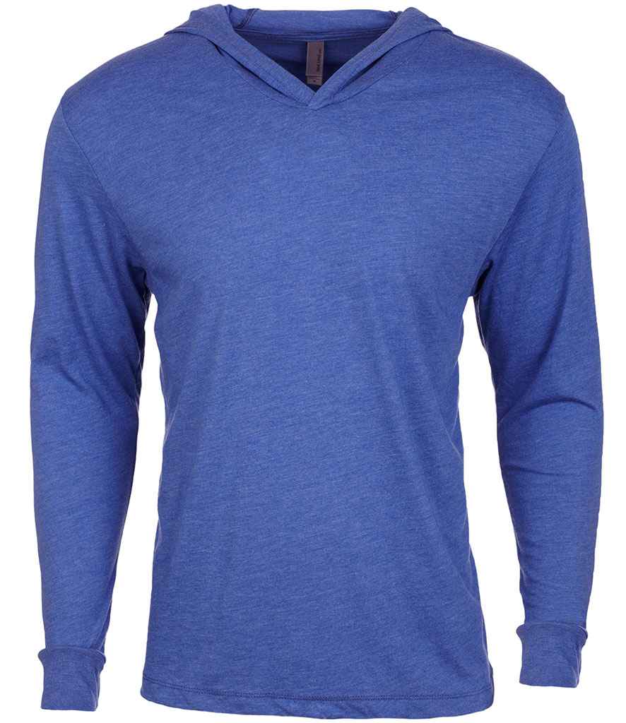 Next Level Apparel Unisex Tri-Blend Long Sleeve T-Shirt Hoodie