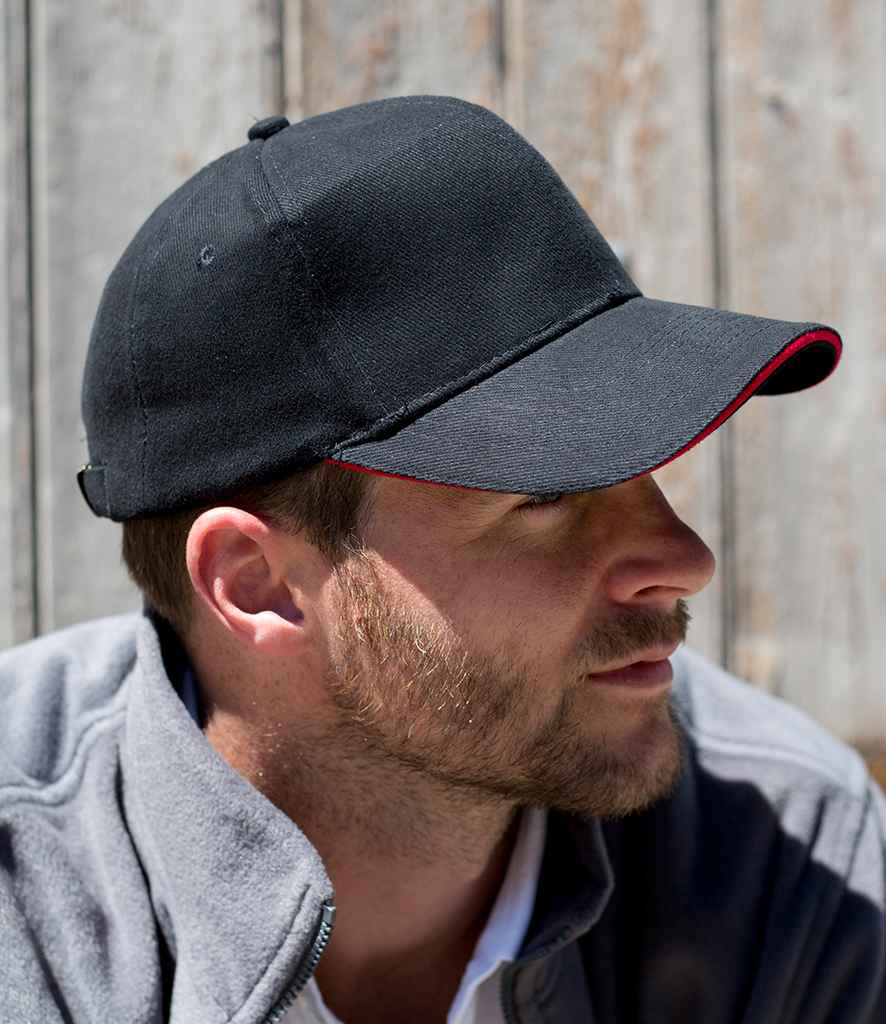 Result Pro-Style Heavy Brushed Cotton Cap