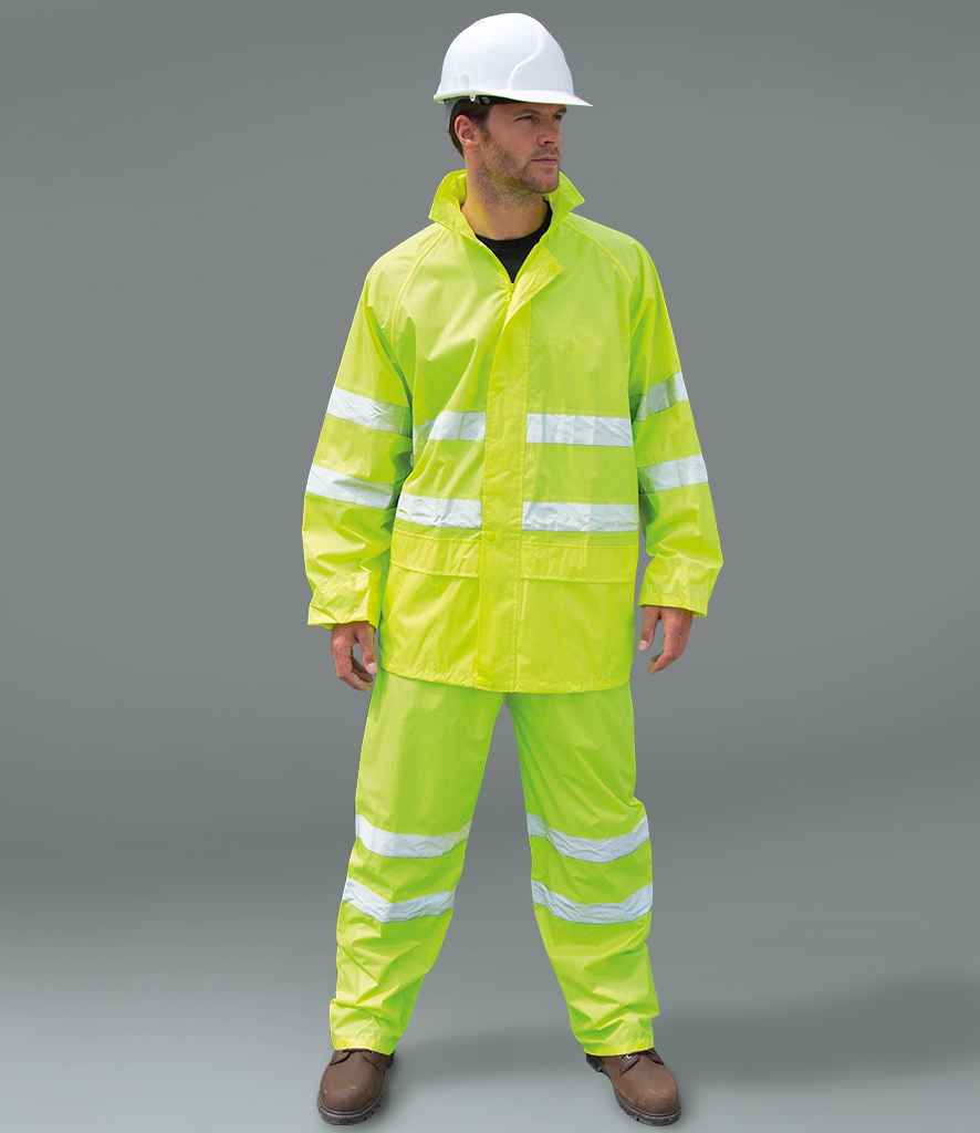 Result Safe-Guard Hi-Vis Waterproof Suit