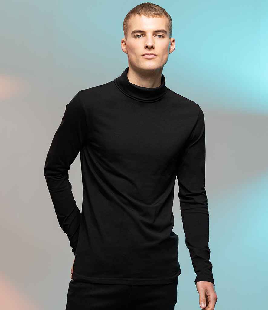SF Men Feel Good Stretch Roll Neck Top LSi