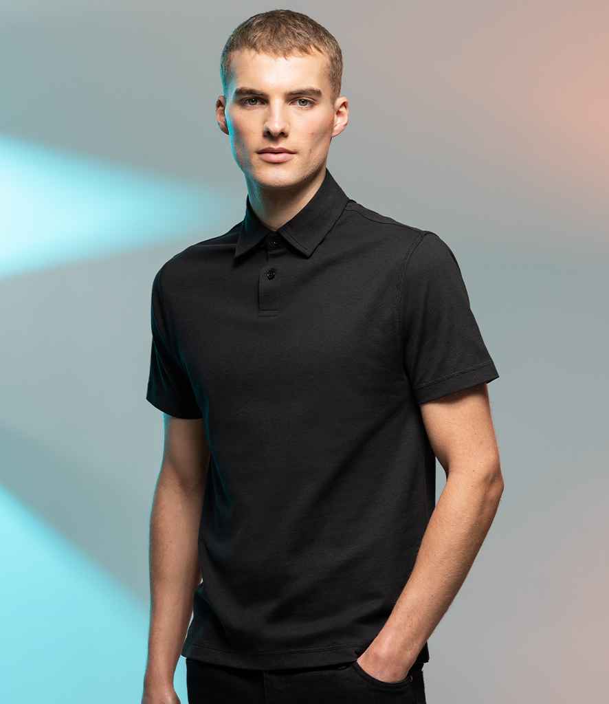 SF Men Stretch Piqué Polo Shirt