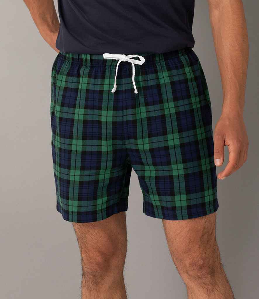 SF Men Tartan Lounge Shorts