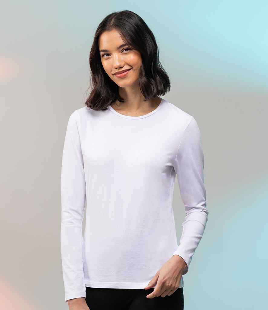 SF Ladies Feel Good Long Sleeve Stretch T-Shirt