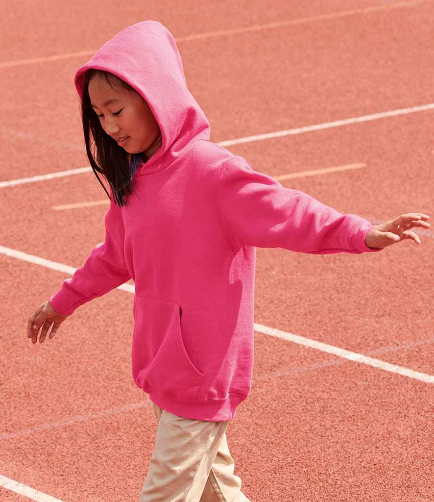 Fruit of the Loom Kids Classic Hooded Sweatshirt LSi