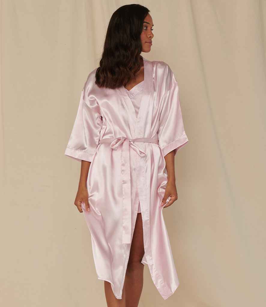 Towel City Ladies Satin Robe