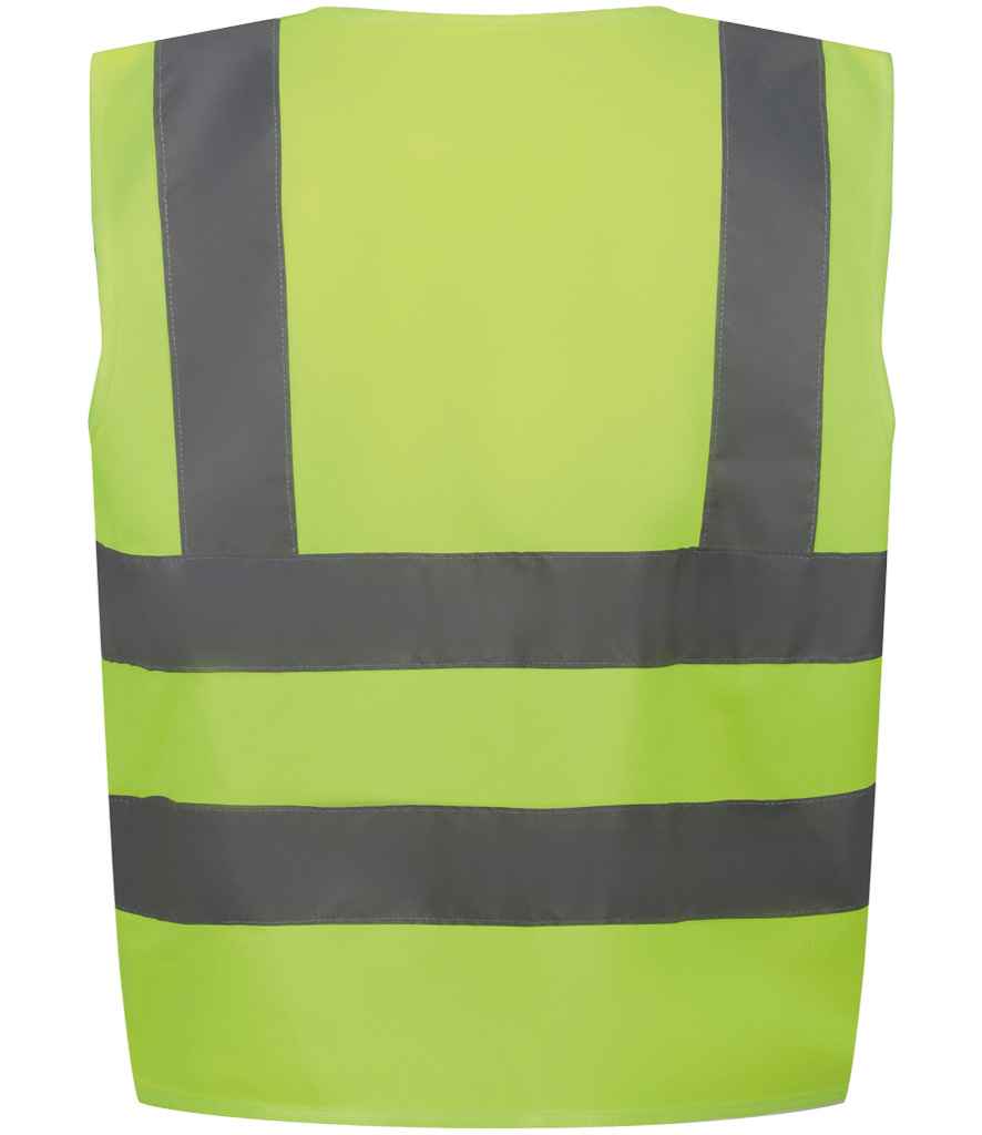 Children's Hi-Vis 'The Boss' Safety Vest – 5 Colors – Polyester, By STEPAHEAD