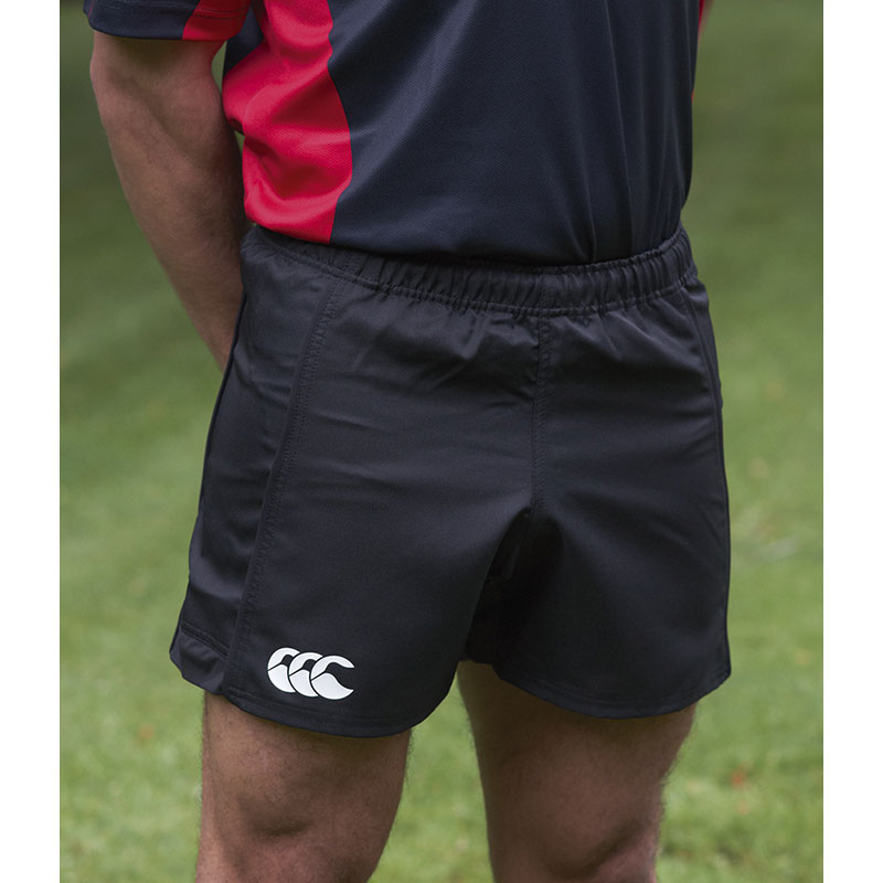 canterbury men's professional cotton rugby shorts