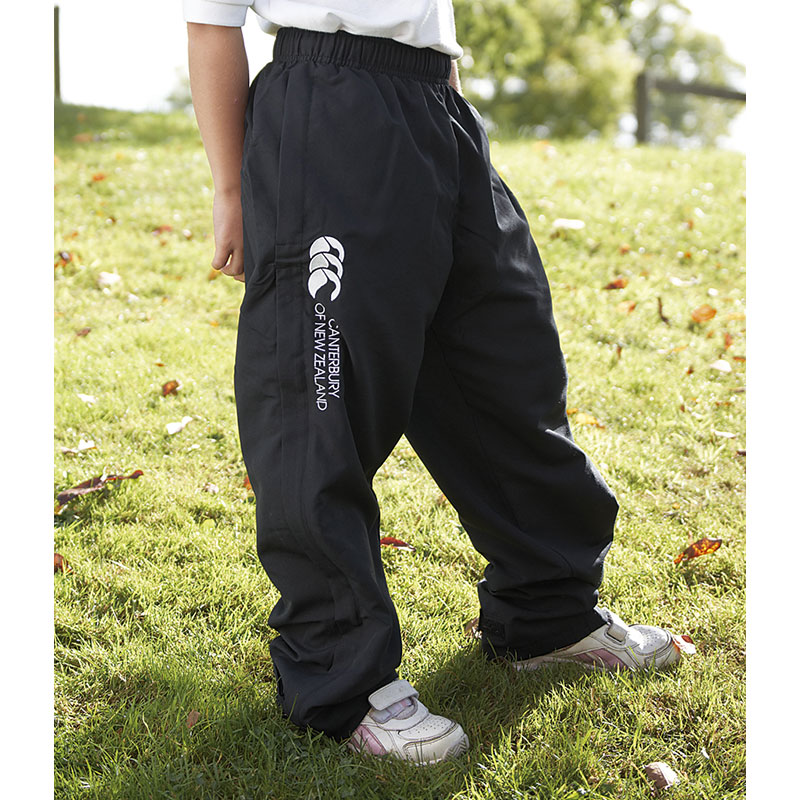 mens open hem track pants