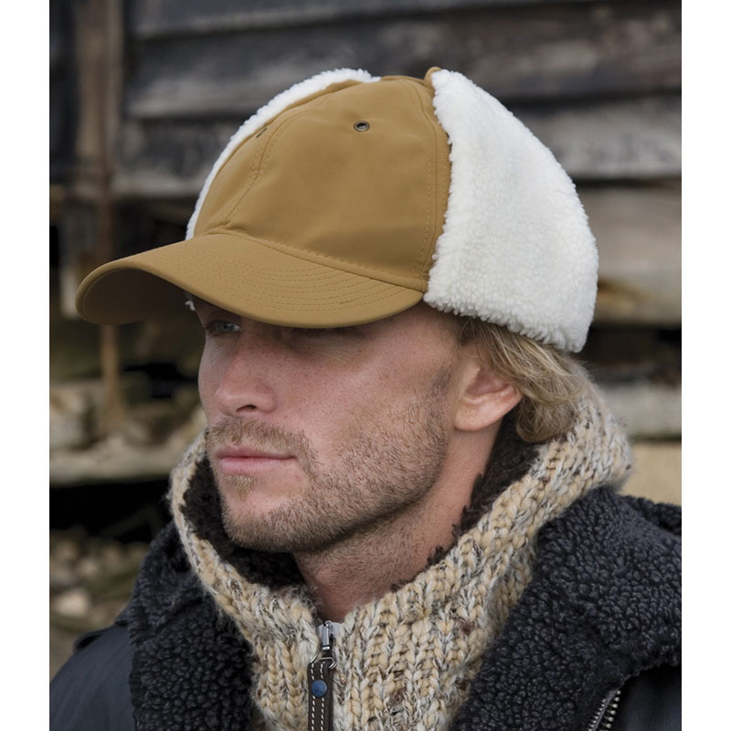 faux sheepskin hat