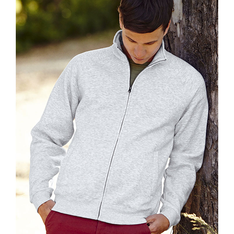 fruit of the loom classic sweat jacket