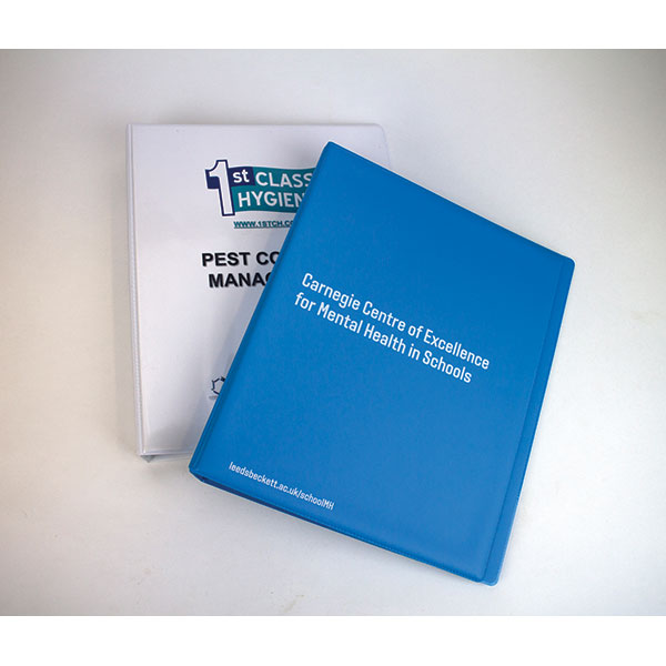 A4 PVC Over Board Ring Binder Full Colour LSi