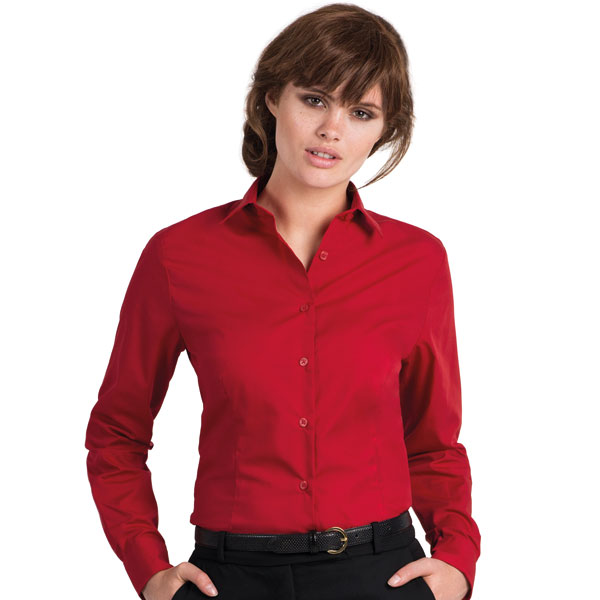 B&C Ladies Smart Long Sleeve Shirt