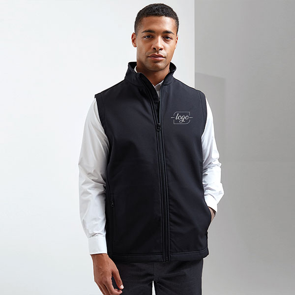 Premier Windchecker Recycled Printable Soft Shell Gilet