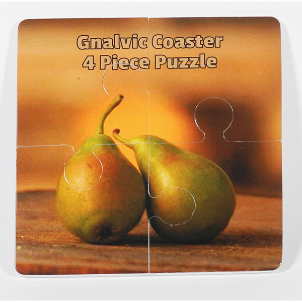 4 Piece Puzzle Coaster