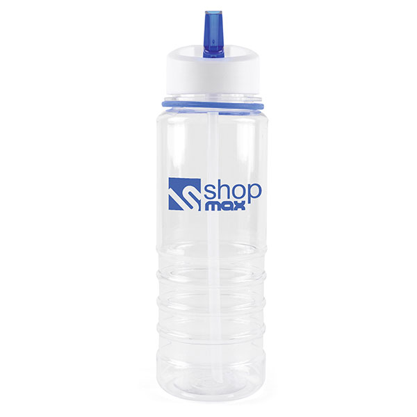 Aqueous Clear Drinks Bottle 750ml - Spot Colour