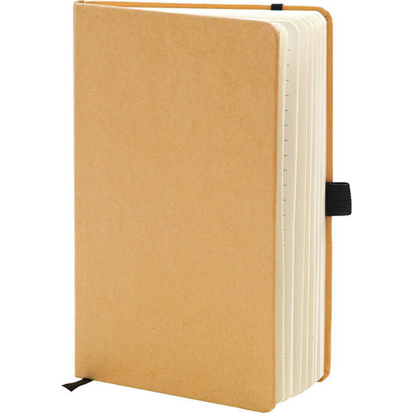 Broadstairs A5 Eco Kraft Notebook - Spot Colour