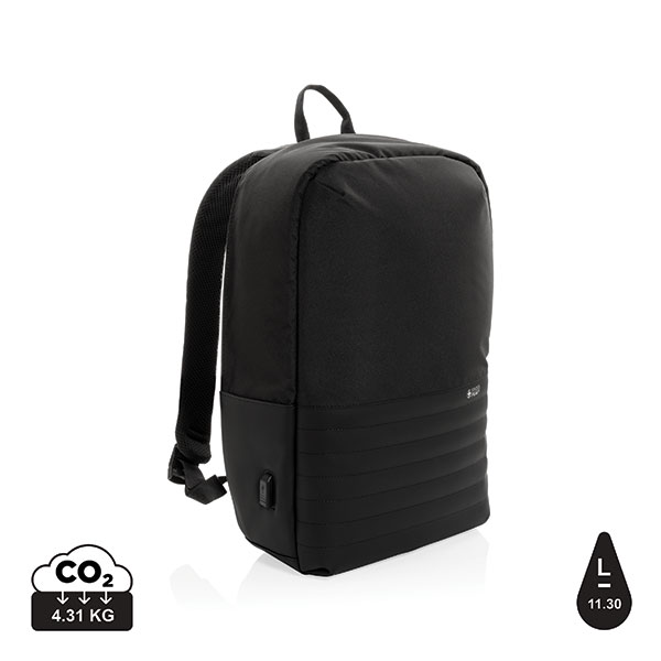 Swiss Peak RFID Anti Theft Laptop Backpack - Spot Colour