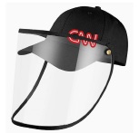 Breathable Poly Twill Cap with Detachable Visor