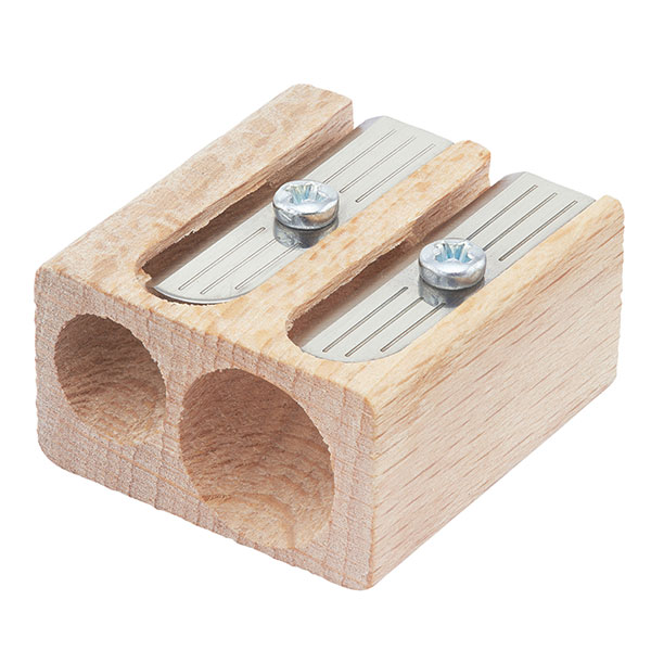 Green & Good Double Cavity Pencil Sharpener