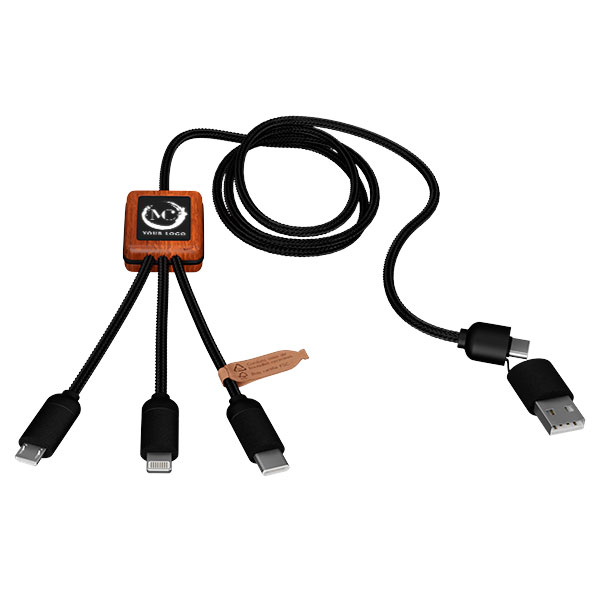 SCX Design 5 in 1 Recycled Charging Cable