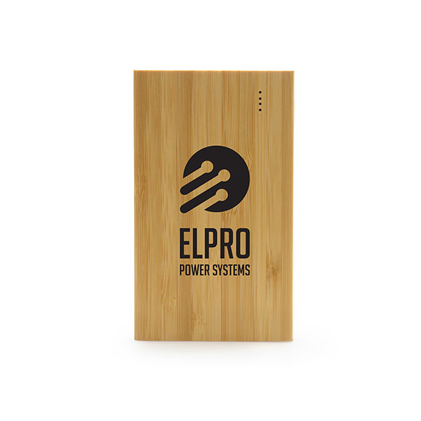 Bamboo Power Bank - Spot Colour