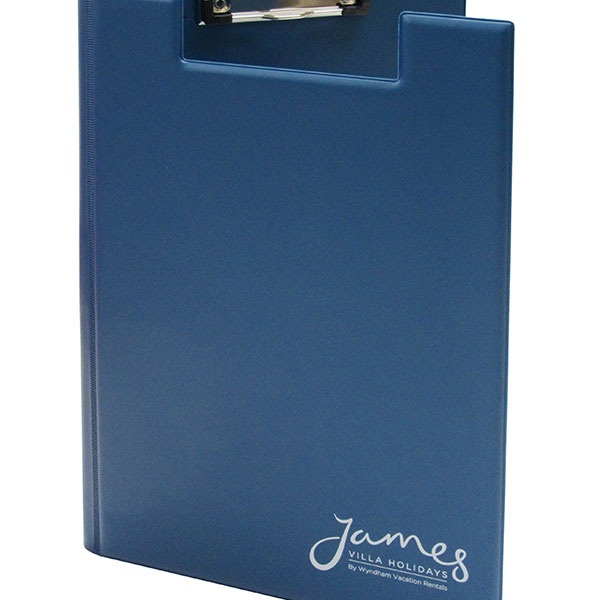 A4 PVC Clipboard Folder - Spot Colour