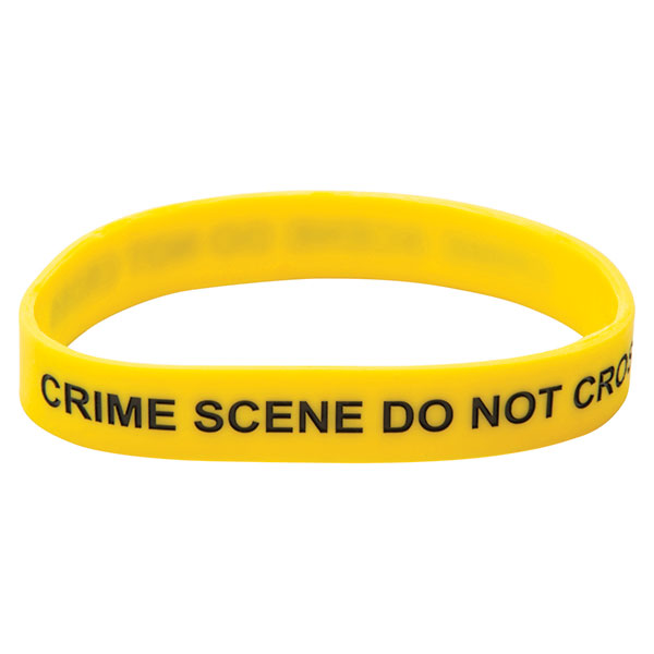 Debossed and Infilled Silicone Wristband