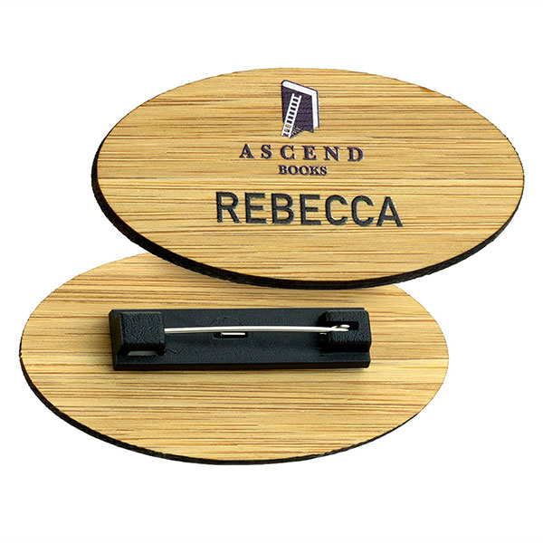 MOSO Bamboo Name Badge