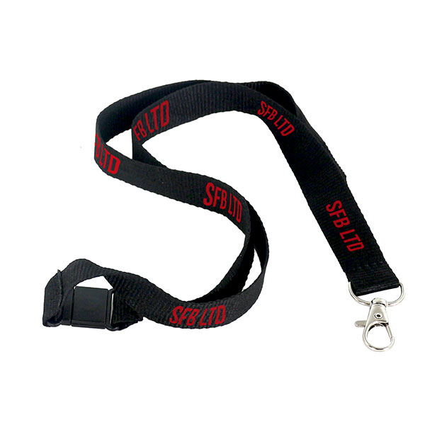 Recycled Flat Polyester Lanyard