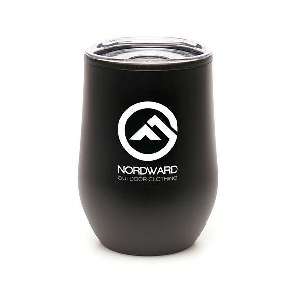 Stainless Steel Travel Mug 350ml - Spot Colour