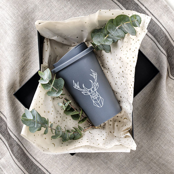Americano 350ml Spill Proof Tumbler - Spot Colour