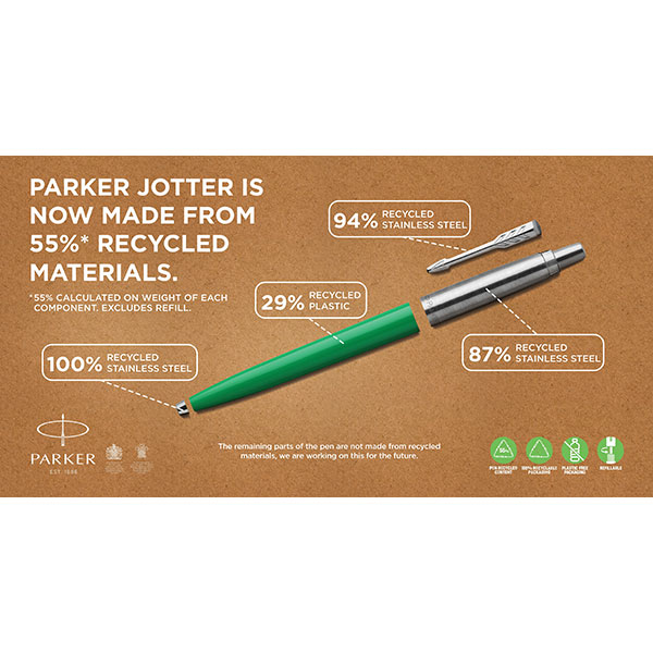 Parker Jotter Recycled Ballpen - Full Colour
