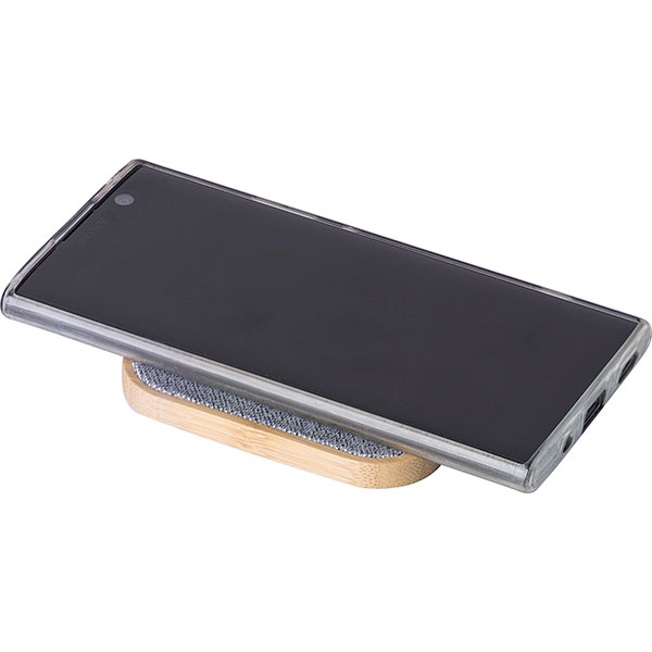 Bamboo Fast Wireless Charger - Full Colour