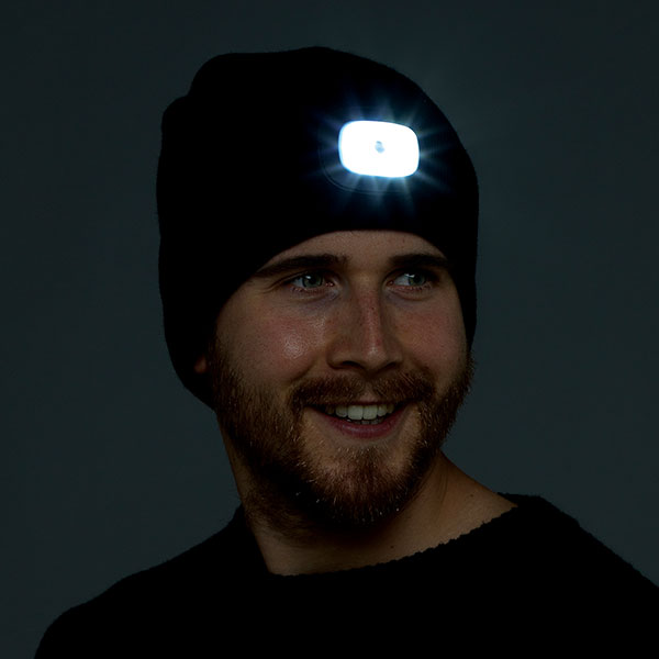 Rechargeable LED Beanie