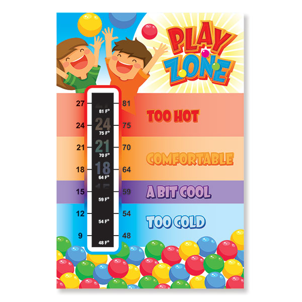 Temperature Gauge Card