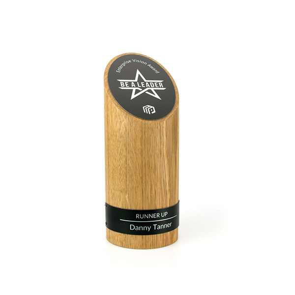 Solid Oak Pillar With Tapered Top