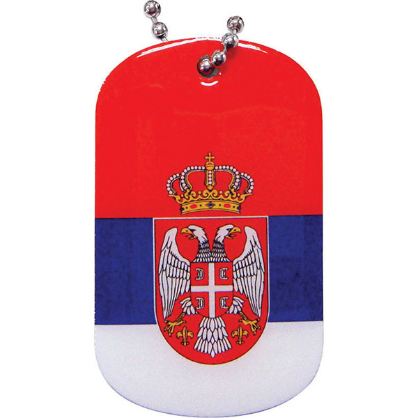 Printed Metal Dog Tag - Full Colour