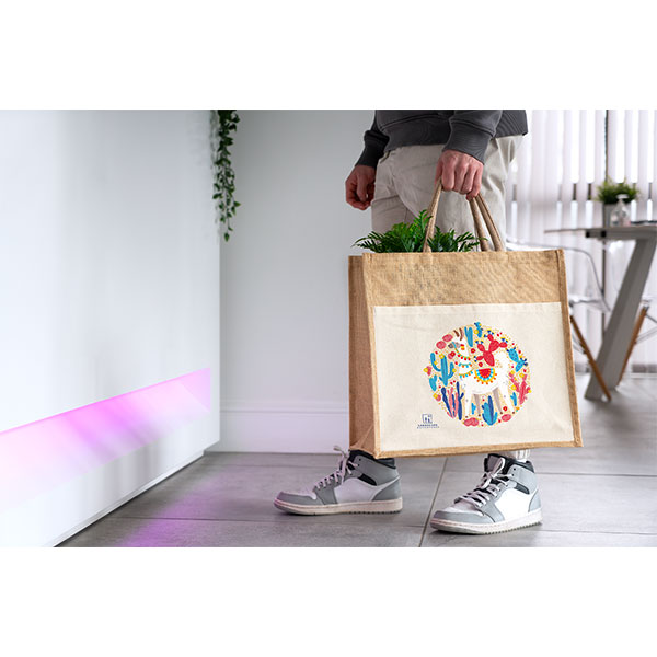 Windsor Jute Shopper - Full Colour