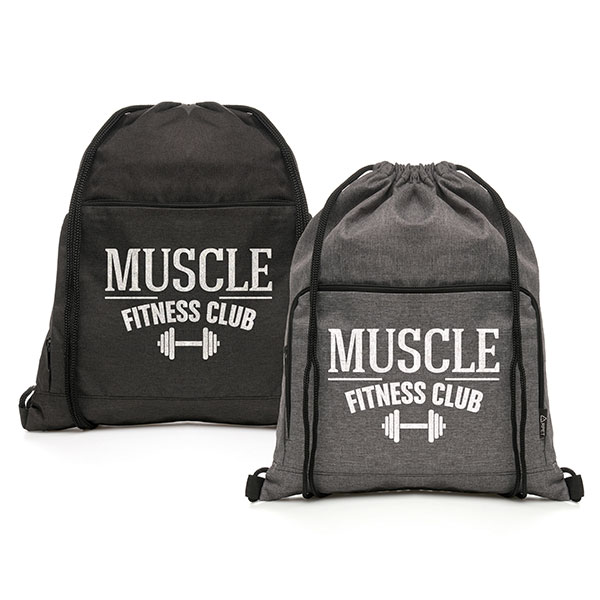 Reef Dark Grey rPET Drawstring Bag