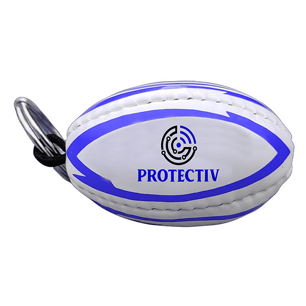 Rugby Ball Key Ring - 1 Colour