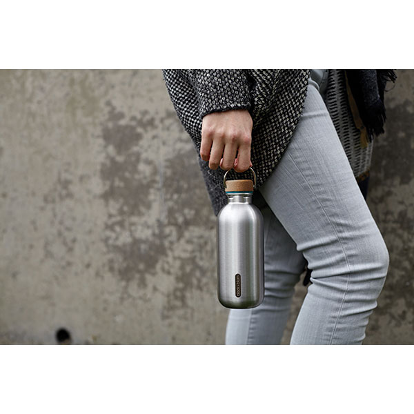 Black+Blum Steel Water Bottle