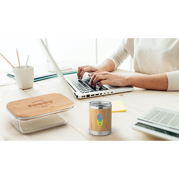 Airtight Lunch Box with Bamboo Lid