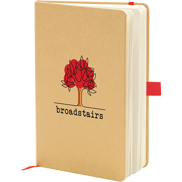 Broadstairs A5 Eco Kraft Notebook - 1 Colour